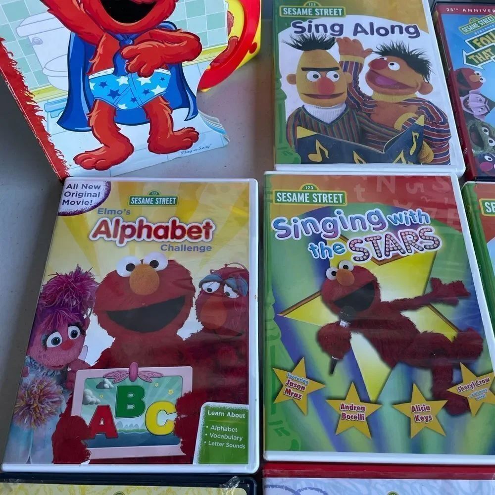 11 Sesame Street DVD’s and Book - Picture 3 of 7